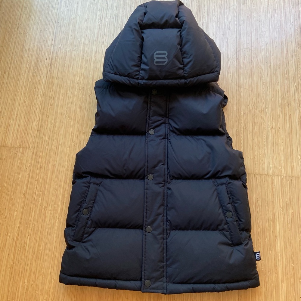 Aritzia TNA Super Puff Vest Black